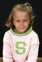 Girls Initial Sweater