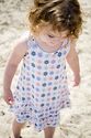 NEW Spr10 Kaleidoscope Print A-line Bamboo/Cotton dress--sizes 6 mos-4 yrs