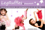 Lilac Daisy Leg and Arm Huggers from our Planet Organic collection