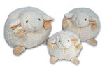 Sleep Sheep Poufs - Huggable overstuffed plush