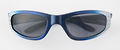 Parker with spiderweb design on temples in blue or black.  100% UV protection / impact resistant lenses.