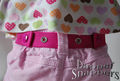 Pink Dapper Snapper toddler belt