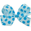 Large Wee Ones Exclusive coin dot bow.