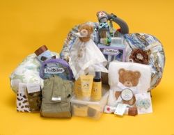 BopStarBaby, BabyMakes3, Baby Boy Gift Basket 