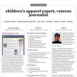 Screenshot of calethacrawford.com