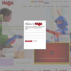 Screenshot of www.HABAusa.com