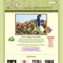 Screenshot of www.fairyfinery.com