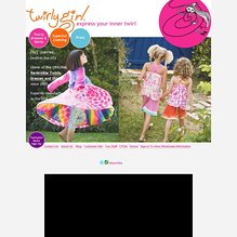 The Giggle Guide® - TwirlyGirl ® Screenshot of TwirlyGirlShop.com