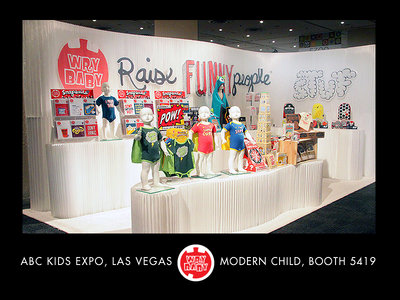 Visit Wry Baby at ABC Kids Expo, Modern Child, Booth 5419