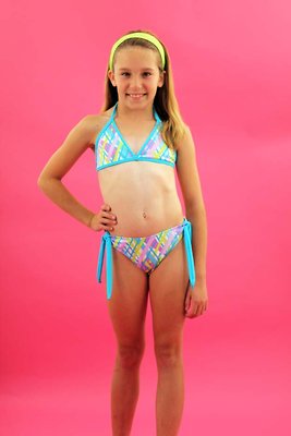 Emily in our new plaid bikini