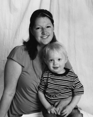 Penny Redlin, President of Insights Discovered, and her son Conner
