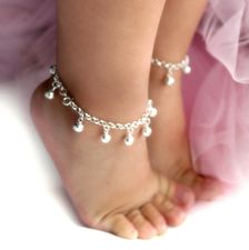 Anklets in Silver and Gold