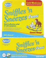 Hyland's Sniffles 'n Sneezes 4 Kids