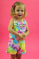 Rompers: Bright, multi-patterned, comfy fun!