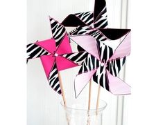 Do It Yourself Pinwheels - Print and Assemble - Easy and lots of fun@ 