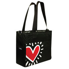 Grande Diaper Bag in Keith Haring Graffiti Print