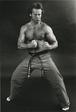 Richard Turner - Ready for combat as 6 degree Black Belt