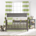 Kiwi Dot Crib Bedding 