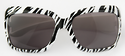 Sophia in black/white.  Also available in pink/white, purple/white & turquoise/white.  For 5-7 yr. olds. 100% UV Protection.