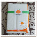 Bamboo Flannel Swaddler - 41x41" packaged here