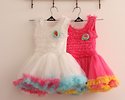 Chiffon & Lace Ballerina Dress