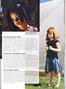 Earnshaws Magazine, Fall 2008    Tallulah hair clip in Amethyst