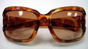 Rocky Road: crystal tortoise frame with pc smoke lense